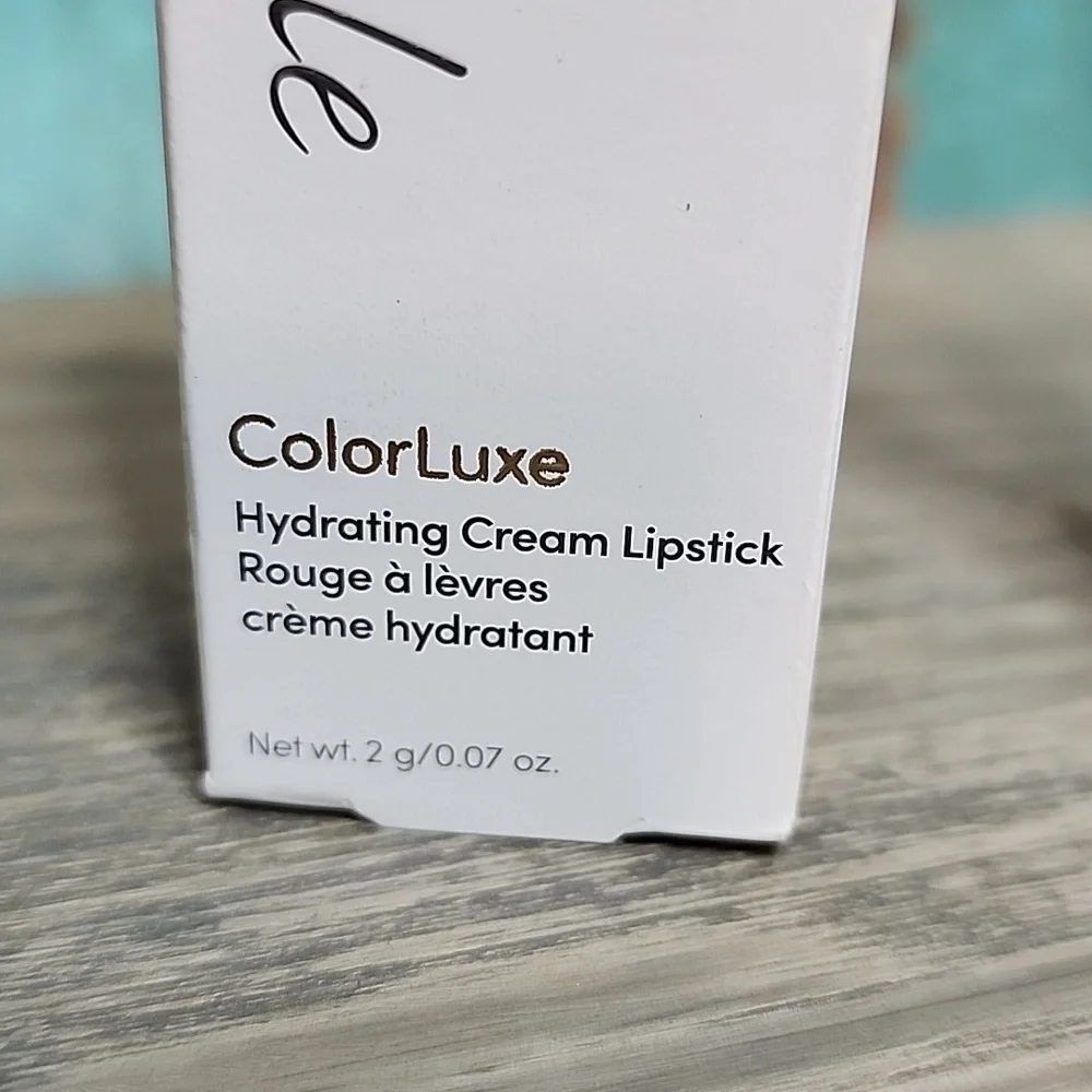 Jane Iredale Colorluxe Hydrating Cream Lipstick Candy Apple NIB!